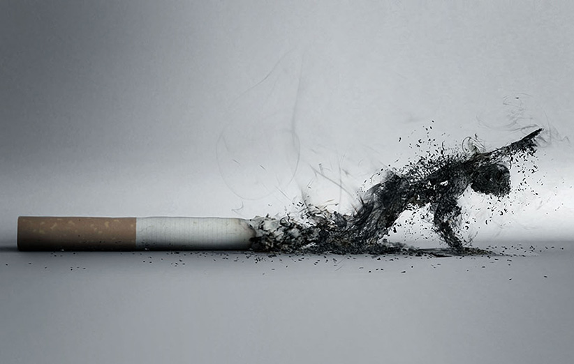 نزدیک شدن سیگاری ها به مرگ